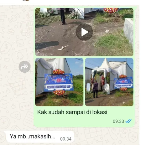 Pengiriman Karangan Bunga Gunungsari Batangan