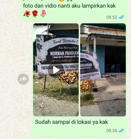 Pengiriman Karangan Bunga Gunungsari Batangan