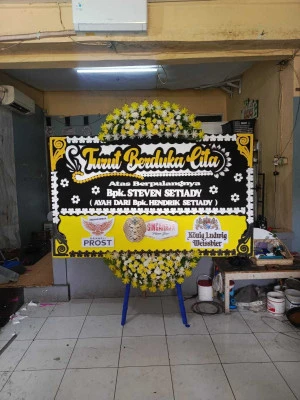Papan Bunga di Gunungsari Batangan