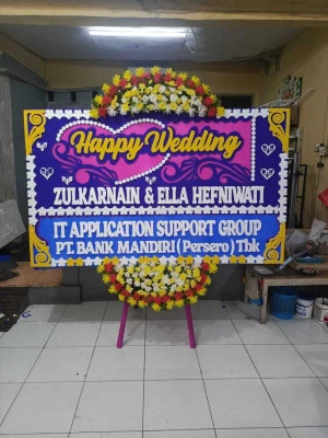 Papan Bunga di Gunungsari Batangan
